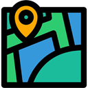 position, Geography, Map, Maps And Flags, Orientation, Gps, location, placeholder Black icon