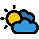 Cloudy, Bad Weather, sky, weather, meteorology Black icon