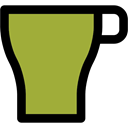 Chocolate, Tea Cup, food, Coffee, mug, Tools And Utensils, hot drink, coffee cup YellowGreen icon