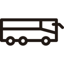 Public transport, transport, transportation, school bus, Automobile, vehicle, Bus Black icon