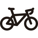 sport, vehicle, transport, exercise, cycling, Bike, sports, Bicycle Black icon