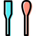 Restaurant, spoon, Cutlery, Tools And Utensils, Knife, food Black icon