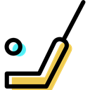 sport, stick man, sports, player, Field Hockey Black icon