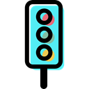 Semaphore, Regulation, Guidance, Traffic light, technology Black icon