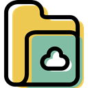 Office Material, Folder, Business, file storage, interface, storage, Data Storage SandyBrown icon