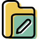 storage, Folder, interface, Office Material, Business, file storage, Data Storage SandyBrown icon