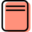 education, documents, Archive, paper, File, interface, document LightSalmon icon