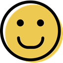 Emoticon, Emotion, interface, smiling, people, feelings, Face, smiley, happy SandyBrown icon