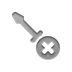 Screwdriver, Close, technical Gray icon