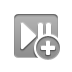 play, Add, Pause DarkGray icon
