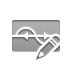 frequency, reduce, wave, pencil DarkGray icon