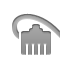 Cable, Lan Gray icon