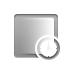 Gradient, linear, Clock DarkGray icon