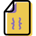document, Multimedia, Archive, Format, Coding, File SandyBrown icon