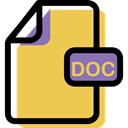 Multimedia, Doc, Format, File, Archive, document SandyBrown icon