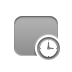 Rectangle, rounded, Clock DarkGray icon