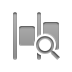 horizontal, distribute, zoom, Left Gray icon