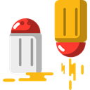 Condiment, Salt And Pepper, food, Spicy Black icon