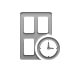 Door, Clock DarkGray icon