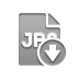 jpg, Format, Down, File DarkGray icon