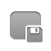 rounded, Rectangle, Diskette DarkGray icon