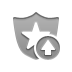 Up, security, security up DarkGray icon