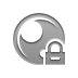 Sphere, Lock Gray icon