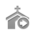 church, right Gray icon