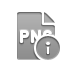 Info, File, Png, Format DarkGray icon