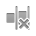 horizontal, distribute, cross, right DarkGray icon