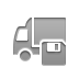 Diskette, truck DarkGray icon