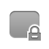 Lock, Rectangle, rounded DarkGray icon