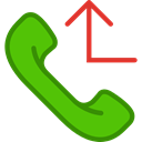 telephone, interface, phone, phone call, Telephone Call, redirect Black icon