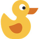 Bath, children, Duck, baby, duckling, Animals, Child, Ducks, Toy SandyBrown icon