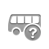 help, Bus DarkGray icon
