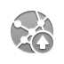 network up, network, Up DarkGray icon