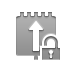 open, Hub, Lock DarkGray icon