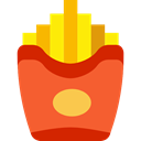 french fries, Potatoes, food, Fast food, fries, Restaurant, junk food Tomato icon