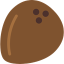 natural, Coconut, Fruit, Coconuts, drink, food Sienna icon