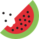 vegetarian, food, vegan, Fruit, Healthy Food, diet, organic, watermelon Crimson icon