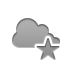 star, Cloud DarkGray icon