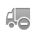 delete, truck DarkGray icon