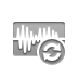 wave, refresh, Audio DarkGray icon