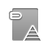pyramid, Attachment DarkGray icon