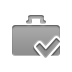 checkmark, Briefcase DarkGray icon