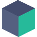 Squares, 3d, cube, Geometrical, shapes, interface DimGray icon