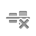 Align, cross, horizontal, Center DimGray icon