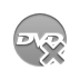 Disk, Dvd, cross DarkGray icon
