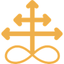 Sulphur, signs, symbol SandyBrown icon