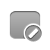 Rectangle, rounded, cancel DarkGray icon